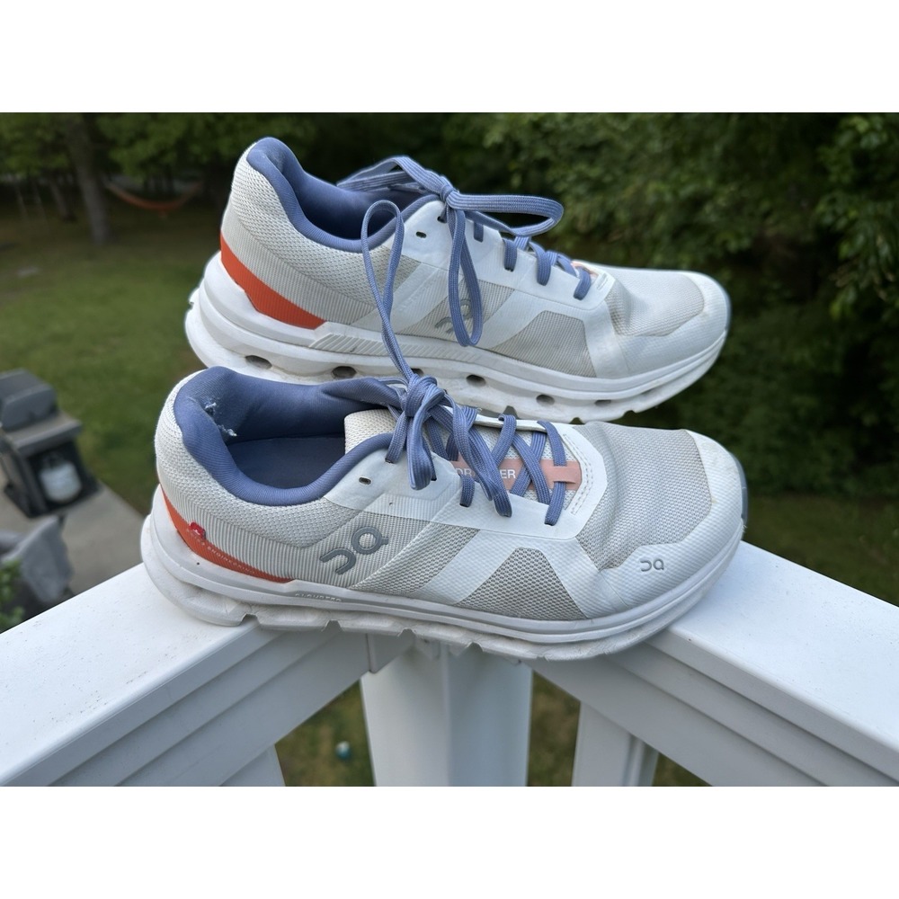 On Running Cloudrunner Sneakers Women undied White Running Training Size 8.5 W